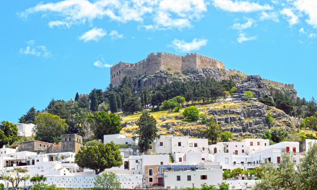 lindos village rhodes